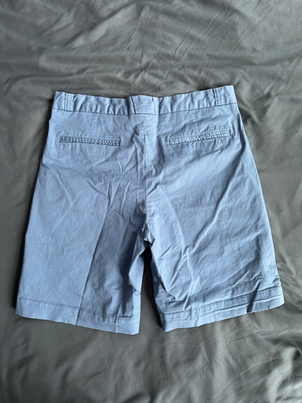 ME & CITY white tailored chino shorts, 32"